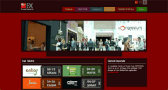 Desktop Screenshot of gl-fuarcilik.com